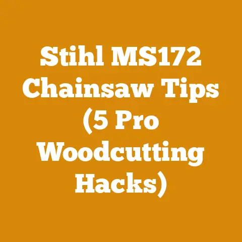 Stihl MS172 Chainsaw Tips (5 Pro Woodcutting Hacks)
