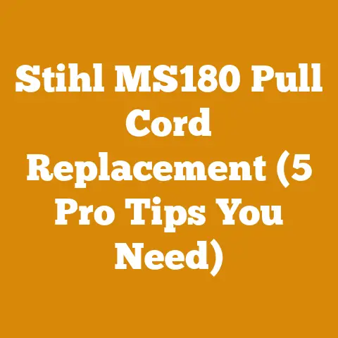 Stihl MS180 Pull Cord Replacement (5 Pro Tips You Need)