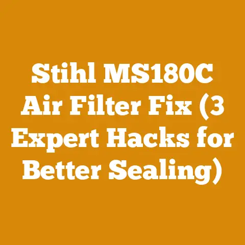 Stihl MS180C Air Filter Fix (3 Expert Hacks for Better Sealing)