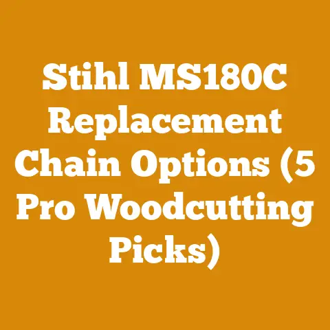 Stihl MS180C Replacement Chain Options (5 Pro Woodcutting Picks)