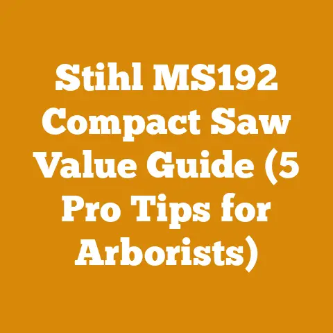Stihl MS192 Compact Saw Value Guide (5 Pro Tips for Arborists)
