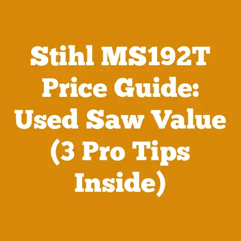 Stihl MS192T Price Guide: Used Saw Value (3 Pro Tips Inside)
