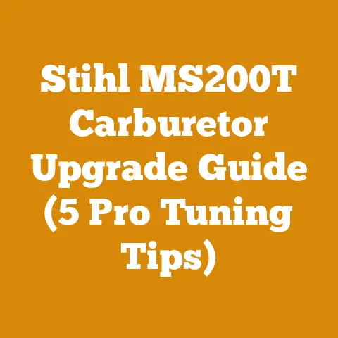 Stihl MS200T Carburetor Upgrade Guide (5 Pro Tuning Tips)