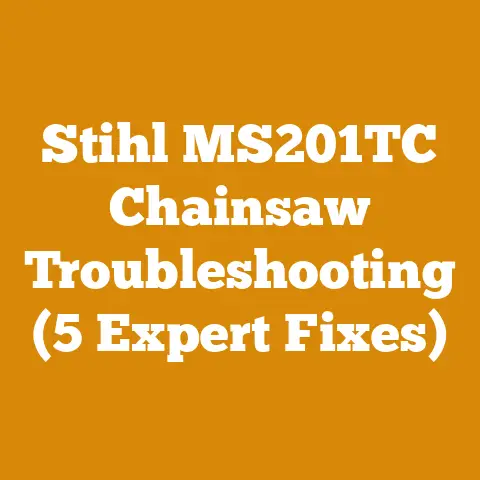 Stihl MS201TC Chainsaw Troubleshooting (5 Expert Fixes)