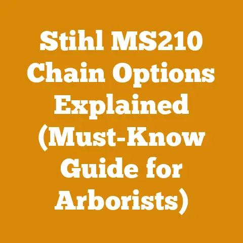 Stihl MS210 Chain Options Explained (Must-Know Guide for Arborists)