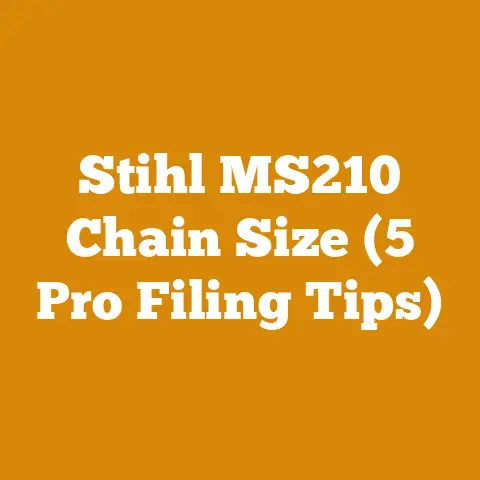 Stihl MS210 Chain Size (5 Pro Filing Tips)