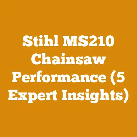 Stihl MS210 Chainsaw Performance (5 Expert Insights)
