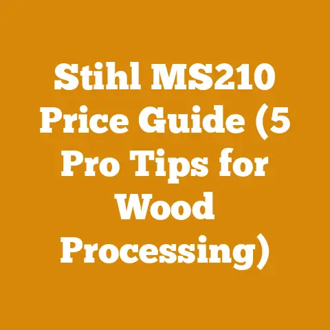 Stihl MS210 Price Guide (5 Pro Tips for Wood Processing)
