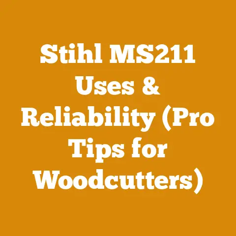 Stihl MS211 Uses & Reliability (Pro Tips for Woodcutters)