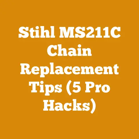Stihl MS211C Chain Replacement Tips (5 Pro Hacks)
