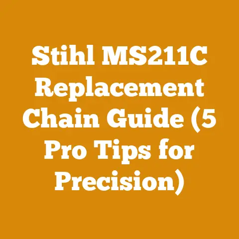 Stihl MS211C Replacement Chain Guide (5 Pro Tips for Precision)