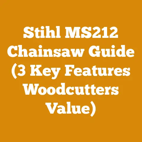 Stihl MS212 Chainsaw Guide (3 Key Features Woodcutters Value)