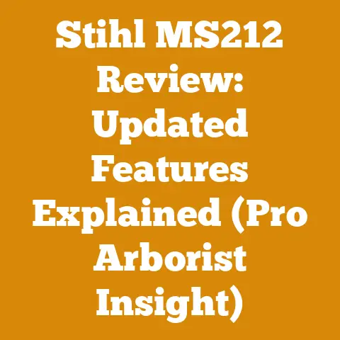 Stihl MS212 Review: Updated Features Explained (Pro Arborist Insight)