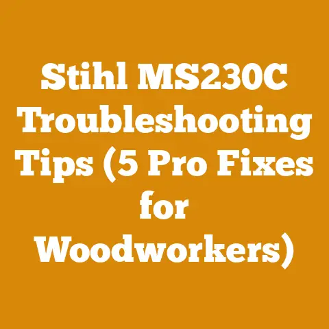 Stihl MS230C Troubleshooting Tips (5 Pro Fixes for Woodworkers)