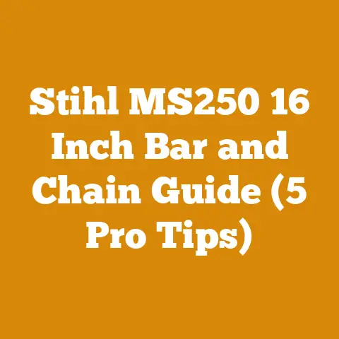 Stihl MS250 16 Inch Bar and Chain Guide (5 Pro Tips)