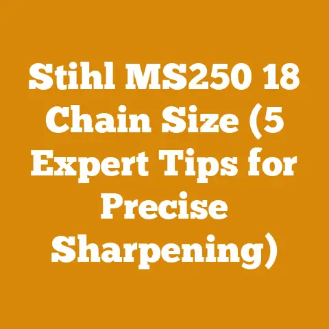 Stihl MS250 18 Chain Size (5 Expert Tips for Precise Sharpening)