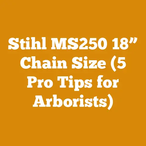 Stihl MS250 18” Chain Size (5 Pro Tips for Arborists)