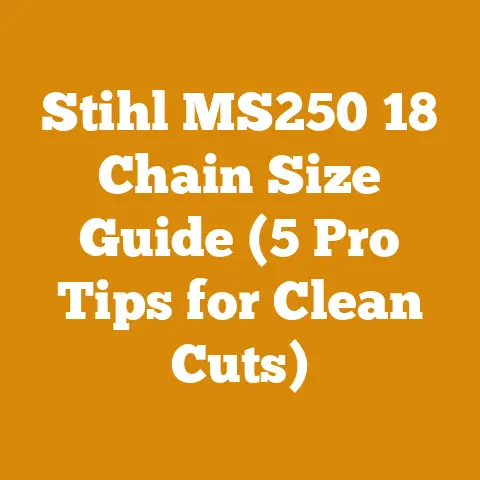 Stihl MS250 18 Chain Size Guide (5 Pro Tips for Clean Cuts)