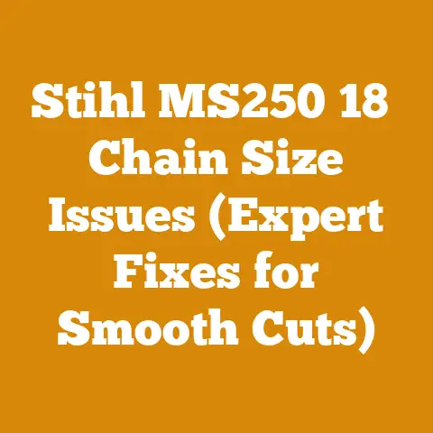 Stihl MS250 18″ Chain Size Issues (Expert Fixes for Smooth Cuts)