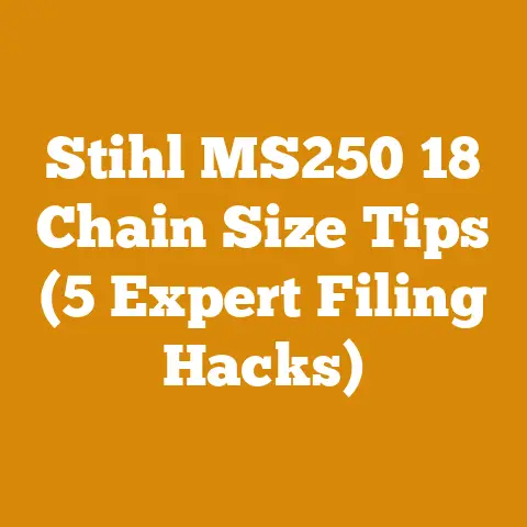 Stihl MS250 18 Chain Size Tips (5 Expert Filing Hacks)