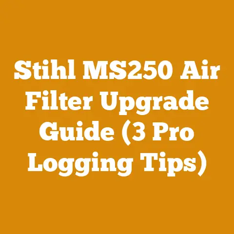 Stihl MS250 Air Filter Upgrade Guide (3 Pro Logging Tips)
