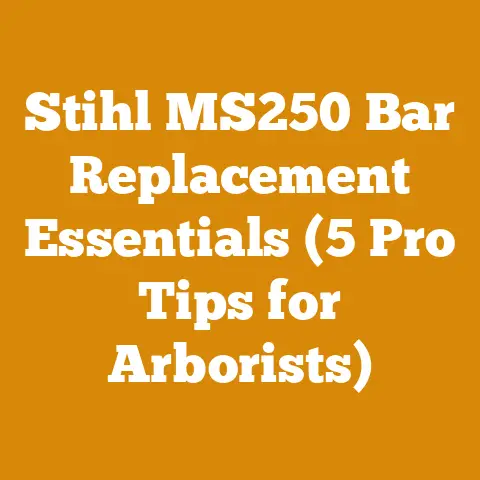 Stihl MS250 Bar Replacement Essentials (5 Pro Tips for Arborists)