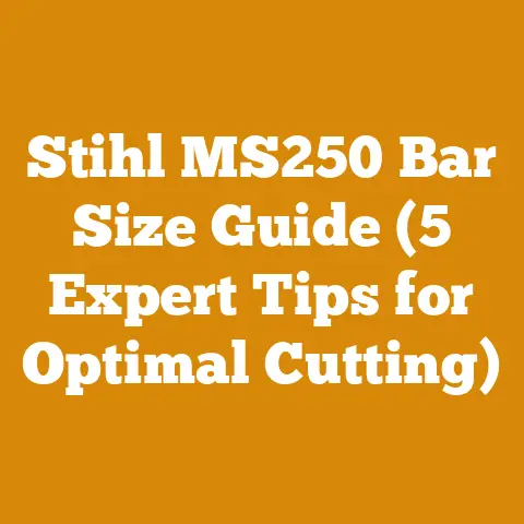 Stihl MS250 Bar Size Guide (5 Expert Tips for Optimal Cutting)