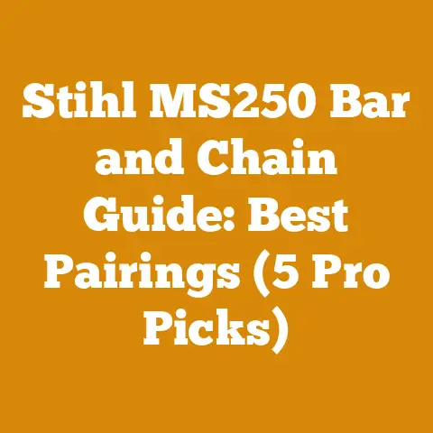 Stihl MS250 Bar and Chain Guide: Best Pairings (5 Pro Picks)