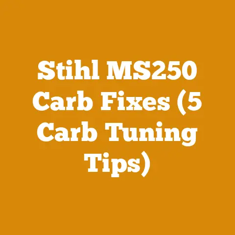 Stihl MS250 Carb Fixes (5 Carb Tuning Tips)