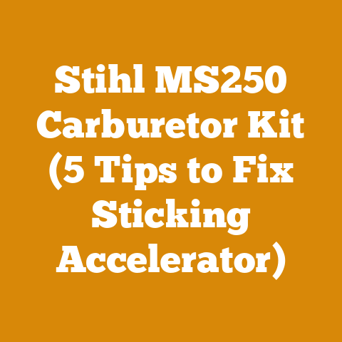 Stihl MS250 Carburetor Kit (5 Tips to Fix Sticking Accelerator)