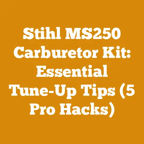 Stihl MS250 Carburetor Kit: Essential Tune-Up Tips (5 Pro Hacks)
