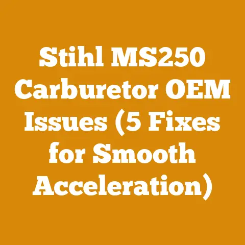 Stihl MS250 Carburetor OEM Issues (5 Fixes for Smooth Acceleration)