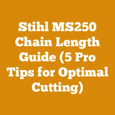 Stihl MS250 Chain Length Guide (5 Pro Tips for Optimal Cutting)