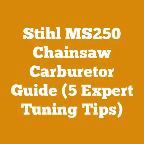 Stihl MS250 Chainsaw Carburetor Guide (5 Expert Tuning Tips)