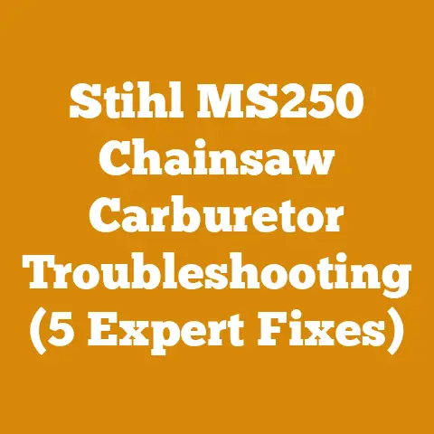 Stihl MS250 Chainsaw Carburetor Troubleshooting (5 Expert Fixes)