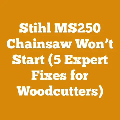 Stihl MS250 Chainsaw Won’t Start (5 Expert Fixes for Woodcutters)
