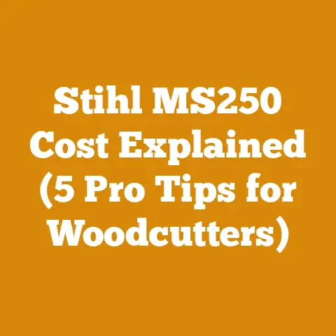 Stihl MS250 Cost Explained (5 Pro Tips for Woodcutters)