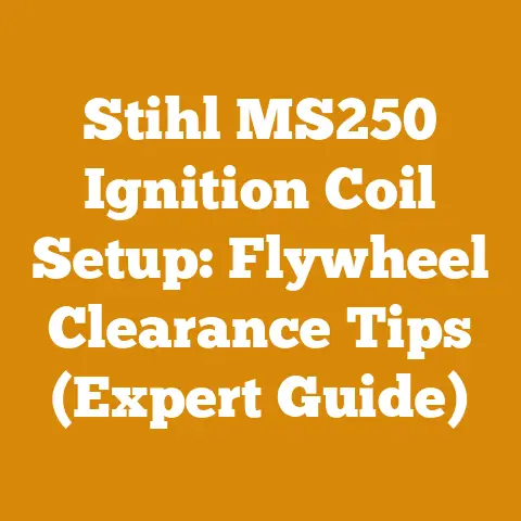 Stihl MS250 Ignition Coil Setup: Flywheel Clearance Tips (Expert Guide)