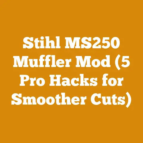 Stihl MS250 Muffler Mod (5 Pro Hacks for Smoother Cuts)