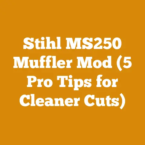 Stihl MS250 Muffler Mod (5 Pro Tips for Cleaner Cuts)