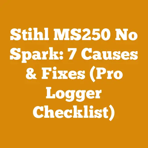 Stihl MS250 No Spark: 7 Causes & Fixes (Pro Logger Checklist)