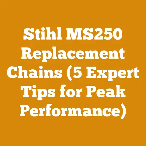 Stihl MS250 Replacement Chains (5 Expert Tips for Peak Performance)