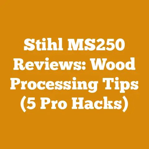 Stihl MS250 Reviews: Wood Processing Tips (5 Pro Hacks)