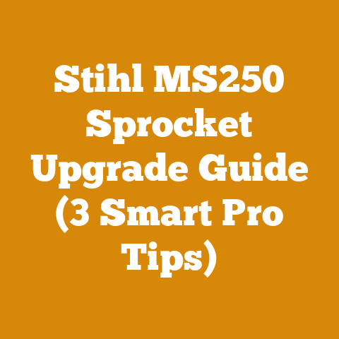 Stihl MS250 Sprocket Upgrade Guide (3 Smart Pro Tips)