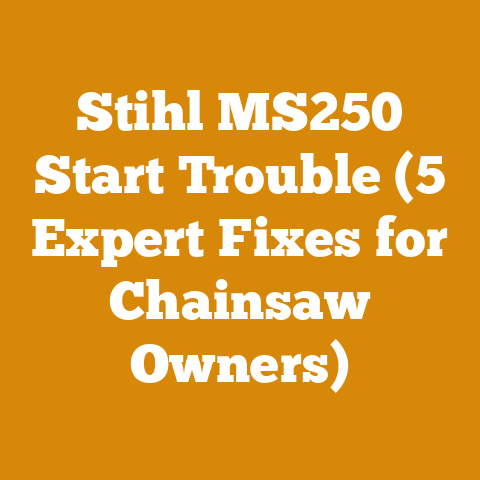 Stihl MS250 Start Trouble (5 Expert Fixes for Chainsaw Owners)