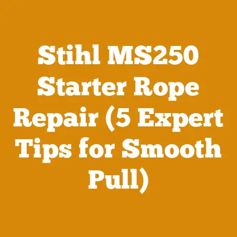 Stihl MS250 Starter Rope Repair (5 Expert Tips for Smooth Pull)