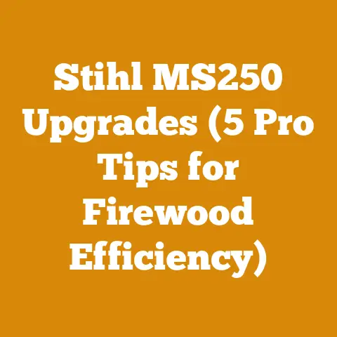 Stihl MS250 Upgrades (5 Pro Tips for Firewood Efficiency)