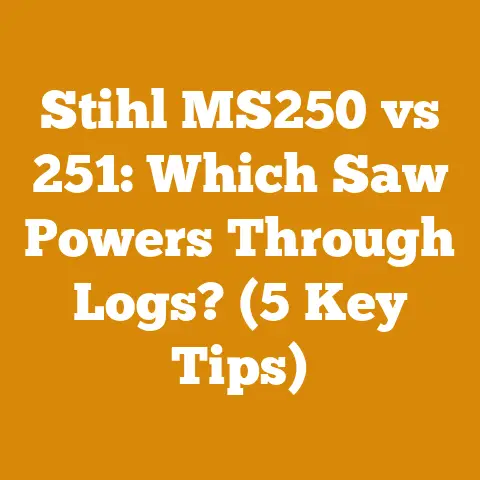 Stihl MS250 vs 251: Which Saw Powers Through Logs? (5 Key Tips)