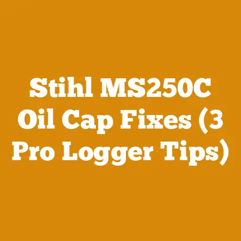 Stihl MS250C Oil Cap Fixes (3 Pro Logger Tips)