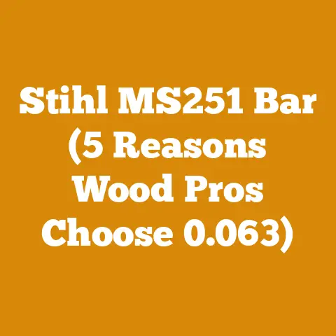 Stihl MS251 Bar (5 Reasons Wood Pros Choose 0.063)